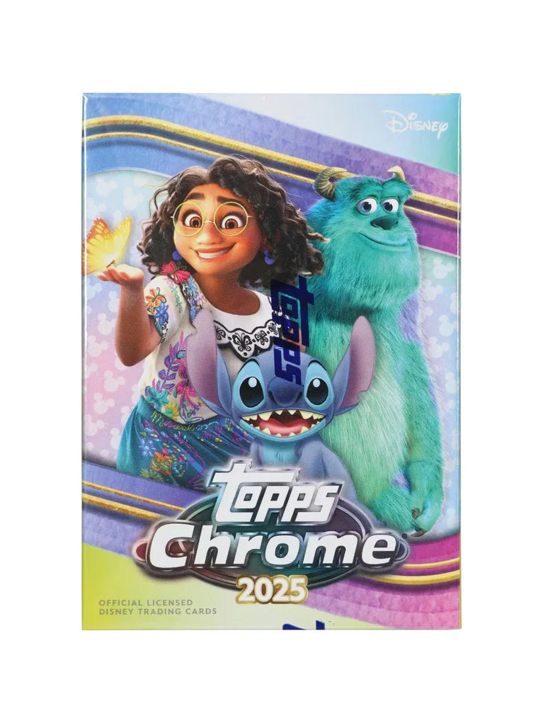 25 TOPPS DISNEY CHROME BLASTER