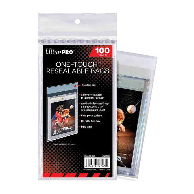Ultra Pro One-Touch Resealable Bags