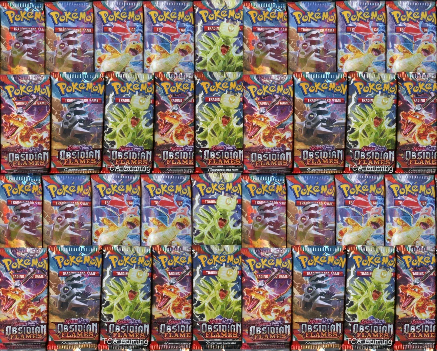 Pokemon Obsidian Flames Booster Packs