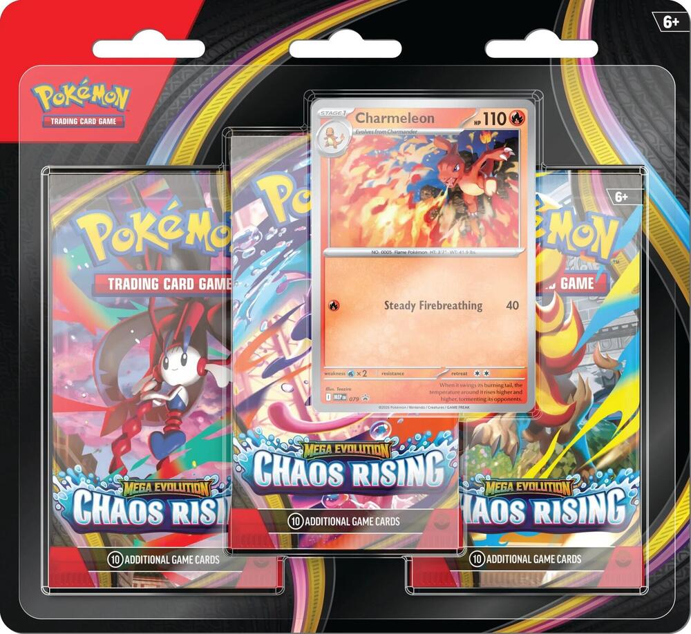 Chaos Rising 3-Pack Blister [Styles May Vary] - ME04: Chaos Rising (CRI)