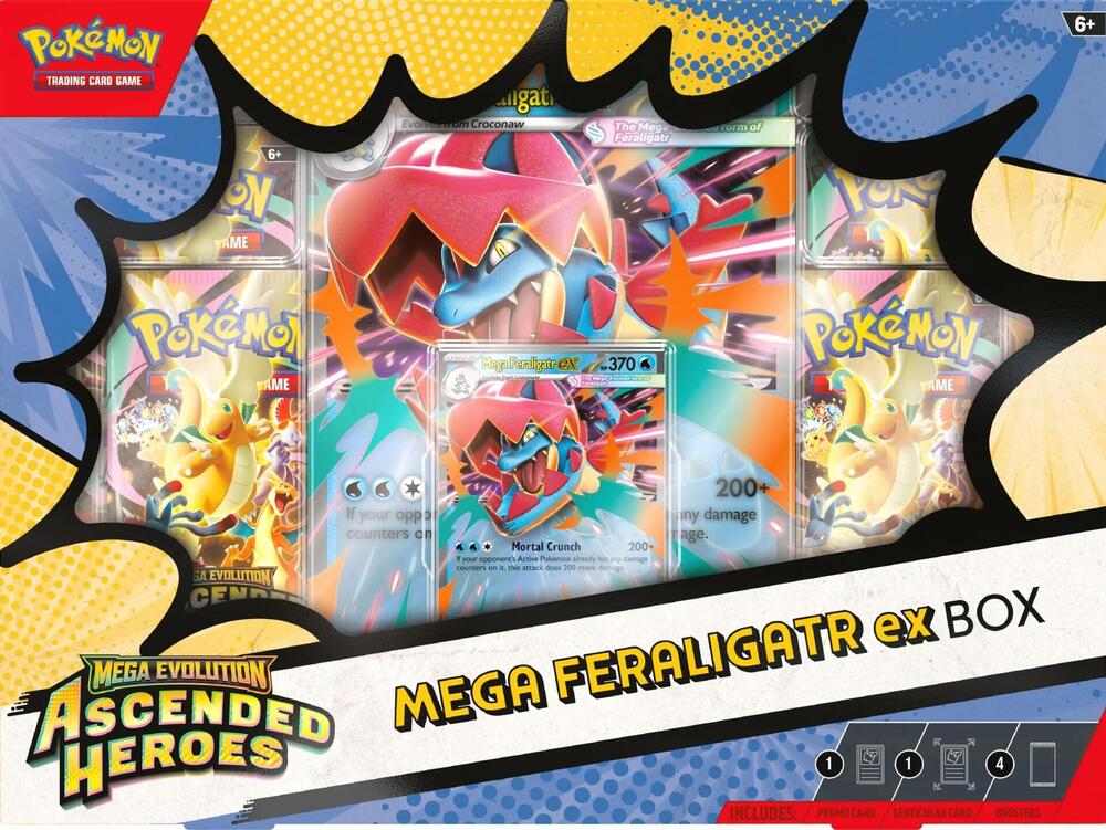 Ascended Heroes Mega ex Box - ME: Ascended Heroes (ASC) Styles May Vary